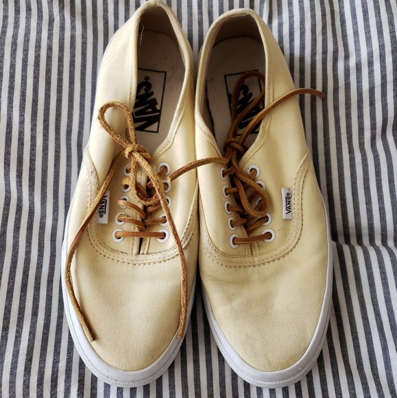 Vans Shoes - VANS Yellow Canvas Sneakers